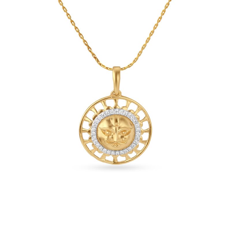 Mia by Tanishq 9 KT Gold Divine Sun Radiance Diamond Pendant for Women| Stylish Gold Pendant BIS Hallmarked | Lightweight ... - Review, Price and Buying Guide