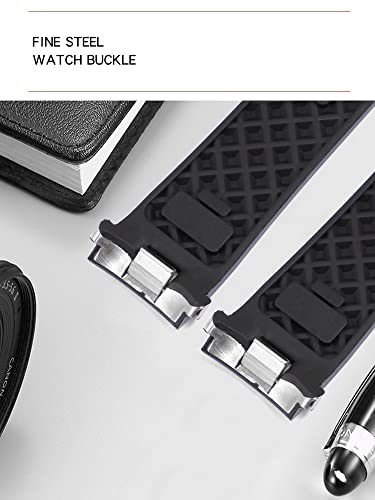 Correa de reloj de silicona suave de 22mm: confort premium para IWC Aquatimer 5