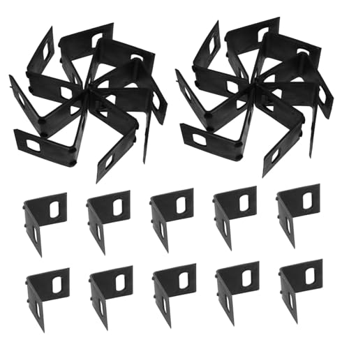 HAWILLOSCH 100pcs Packaging Banding Clips Strapping Seals for Secure Packaging Multi Functional Use for Various Items Lightweight Portable Gripper Clips for Efficient Hand