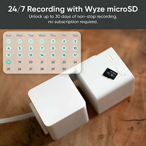 WYZE Cam Pan v3 Indoor/Outdoor IP65-Rated 1080p Pan/Tilt/Zoom Wi-Fi Smart Home Security Camera with Color Night Vision, 2-Way Audio, Compatible with Alexa & Google Assistant, White, 2-Pack by WYZE - Image 6