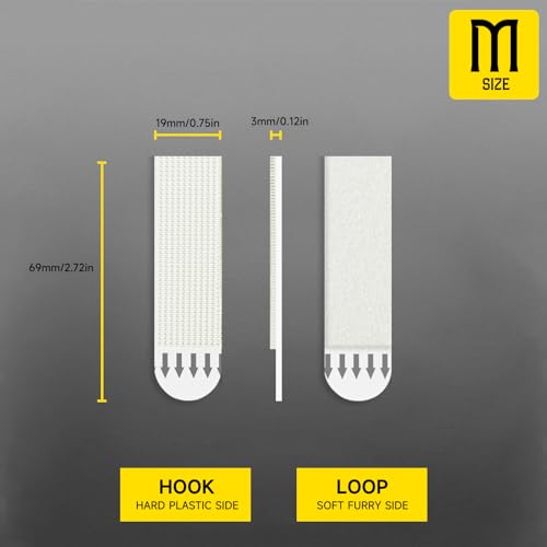 Image of Picture Hanging Strips Kit - Heavy Duty Removable Picture Hangers - Damage-Free Wall Adhesive Hooks for Frames and Christmas Decorations, No Nails Needed