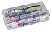 Flambeau Outdoors 2003 Tuff Tainer, Fishing Tray, Includes [15] Zerust Dividers, 18 Compartments, Blue, Transparent white