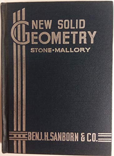 New Solid Geometry B002J7QWFO Book Cover