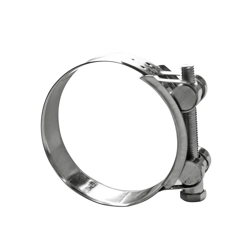 Abrazaderas de manguera duraderas de acero inoxidable 304 for tuberías de agua y gases de escape: ajustables, fáciles de instalar y reutilizables(227-239mm)