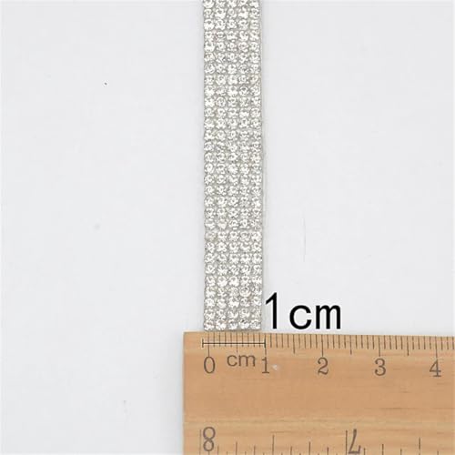 Chaîne strass hot fix rose de qualité supérieure pour finitions de luxe - 7
