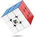 CFMOUR Magnetic Speed Cube 3x3 - Moyu RS3M Stickerless Cube, 48 Magnets - Super Fast Problem-Solving Brain Teaser Puzzle Toy for Kids & Adults