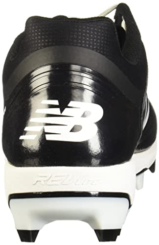 New Balance Men's 4040 V5 Tpu Molded Baseball Shoe, Black/White, 14 M Us #TOP2