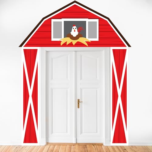 CHUNNIN Farm Animal Porch Banner