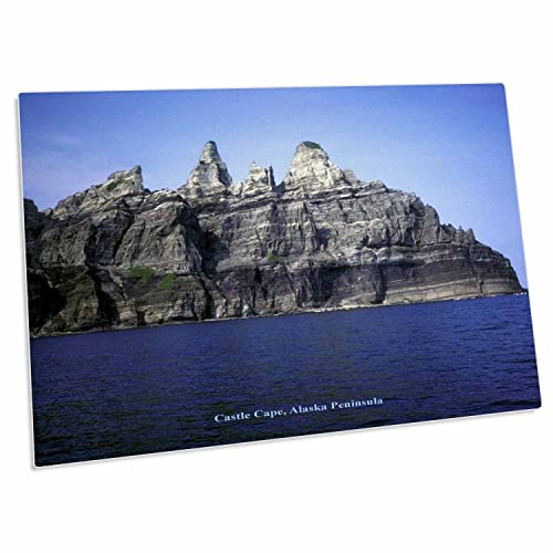 3Drose Sandy Mertens Alaska - Castle Cape, Alaska Peninsula - Desk Pad Place Mats (Dpd-46465-1) #TOP11