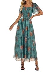 Floral Blue Green Orange