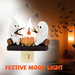 LEDeng Ghost Campfire Flickering Wall Light,Ghosts Campfire Flicker Flame Halloween Wall Light,LED Faux Campfire Wall Light,Halloween Wall Light Indoor Decoration,Holiday Gifts for Family and Friends LEDeng Ghost Campfire Flickering Wall LightGhosts Campfire Flicker Flame Halloween Wall LightLED Faux Campfire Wall LightHalloween Wall Light Indoor DecorationHoliday Gifts for Family and Friends