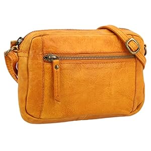 Gusti schoudertas dames vrouwen leer klein – Dominic handtas