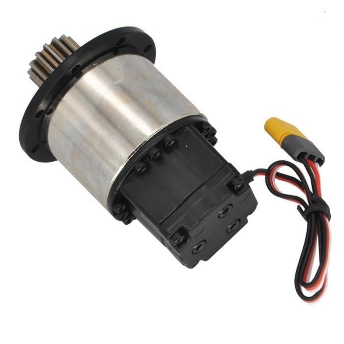 Moteur rotatif à couple élevé 30KG pour engins RC hydrauliques, mise à niveau fluide de 7.4V à 12.6V