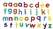 EduKid Toys ABC Magnets - 109 Magnetic Alphabet Letters & Numbers with Take Along Bucket