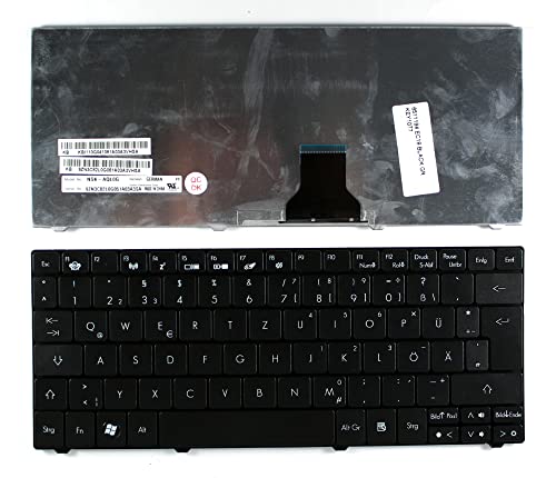 Clavier Allemand Gateway EC19 Noir Remplacement pour Ordinateur Portable PC