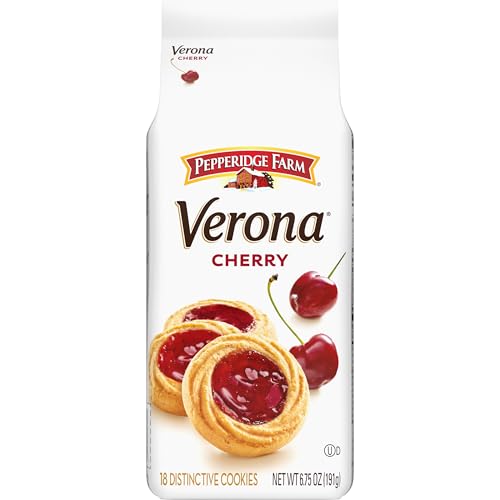 Pepperidge Farm Verona Cherry Thumbprint Cookies, 6.75 oz. Bag