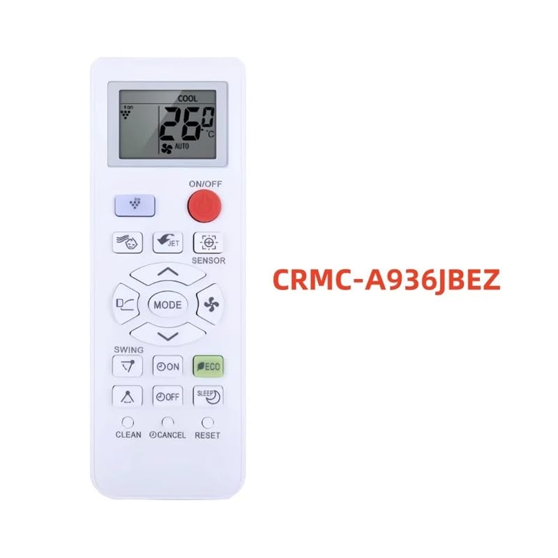 1 szt. Dotyczy pilota klimatyzatora CRMC-A936JBEZ, CRMC-A907JBEZ, A937JBEZ(CRMC-A936JBEZ)