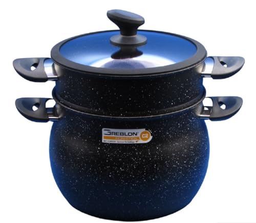 Schumann Professionnel Couscoussier 24 cm, fonte d'aluminium