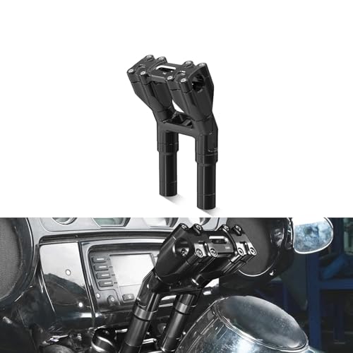 Rehausse guidon kickback pour corriger la posture sur Softail - 2