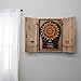 DMI Sports Tan CricketPro Dartboard Cabinet | Designed for Arachnid 15.5” CricketPro 900, 800, 750, 650 Electronic Dartboards | Does Not Include Dartboard