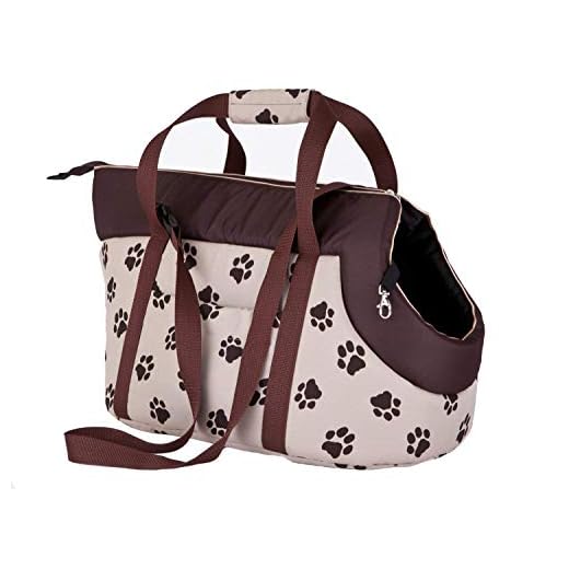Hobbydog - Bolsa de Transporte para Perros y Gatos, Talla 1, Color Beige