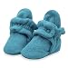 Cozie Fleece Baby Booties with Grippers 18M (12-18 Months), Pagoda