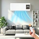 Gain de place : ce climatiseur portable est conçu pour être fixé au mur, ce qui permet de gagner de la place au sol et facilite son installation et son utilisation. Que ce soit dans la chambre, le salon ou la salle de bains, il s'installe facilement au mur et offre un chauffage efficace.