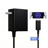 NIFNIX Charger for PS Portal Remote Player Charger Power AC Adapter Fast Travel Charging, Compatible with PS-5, Xbox Series X, Switch Pro Controller,Portable and Fast Charging Adapter (Black)