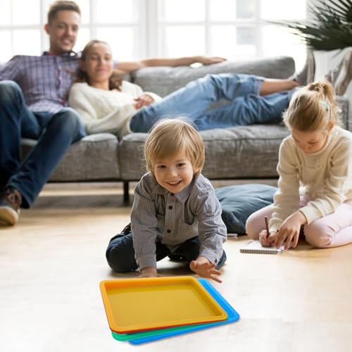 Bandejas de plástico para tardes de pintura y manualidades en casa 6