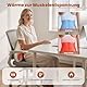 MIVONAXI Elektrische Shiatsu Massagegerät mit Wärme - 3D Tragbares Rückenmassagegerät mit Autoadapter 3 Massage Modi & 3 Intensitätsstufen Nackenmassagegerät für Schulter, Rücken, Beine