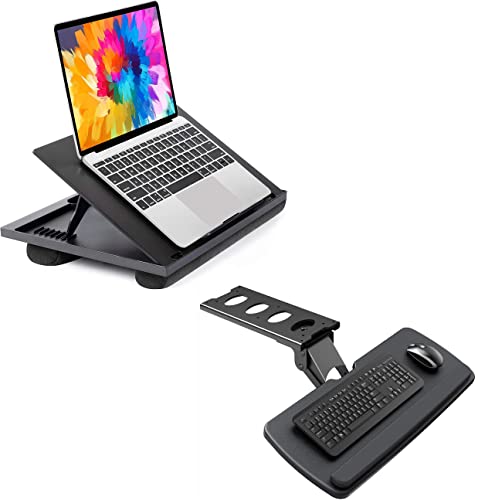 Huanuo Adjustable Lap Desk, Keyboard Tray #TOP8