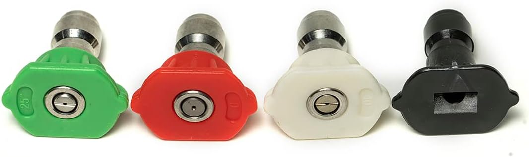 Greenworks Universal Pressure Washer Nozzle Tips (4 Pack) 5201502
