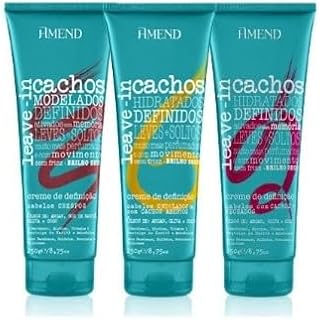 Kit Amend Cachos Leave-in Ondulados ou Abertos 250g + Leave-in Crespos 250g + Leave-in Fechados 250g