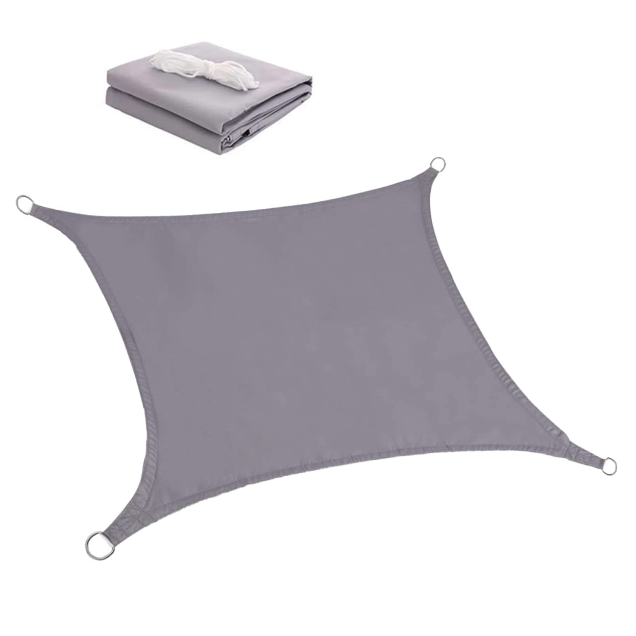 Toile parasol quadrilatère imperméable Toddmomy protection UV pour ombrage piscine