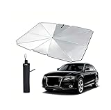Parapluie Pare-Soleil Pliable pour Citroen C4 Aircross SUV(2012-),Refroidissement Ultra-Efficace,Installation Portable sans Risque d'endommager Les Surfaces intérieures