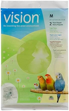 Vision Bird Cage Paper, Medium 23-Inch by 13-Inch