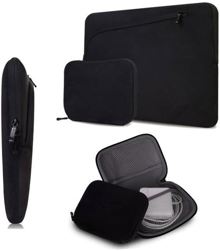 Coodio® Universal 13.3 inch Laptop Sleeve Bag Case Pouch + Accessory Bag for Apple MacBook Air 13, MacBook Pro Retina 13 (Can NOT Fit HP Envy 4-1100sl and Lenovo Yoga) (Tan)