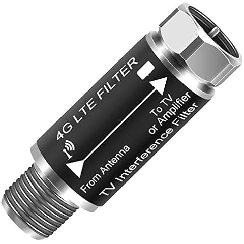 LTE Filter Improves TV Antenna Signals-Filters 4G /5G LTE for Antenna Signal to Reduce Interference for Clear Digital HD TV Reception Cover