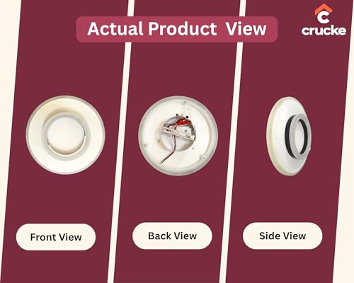 Image of 50W LED Ceiling Surface Light | 3-in-1 Colour Modes (Warm /Cool /Natural) | Bright Decorative Panel Light for Bedroom, Living Room, Kitchen, Hall & Office (Round)
