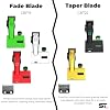 Supreme Trimmer Recharge Clipper - Professional Hair Clipper with 2 Removable Batteries, Brushless Motor, Smart Charge Stand, USB-C Charge & DLC Blades Barbers | STC779