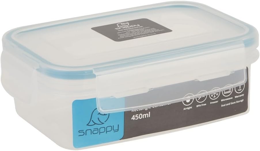 Komax R2 Food Saver, Multicolour, 450ml, Rectangle, Plastic