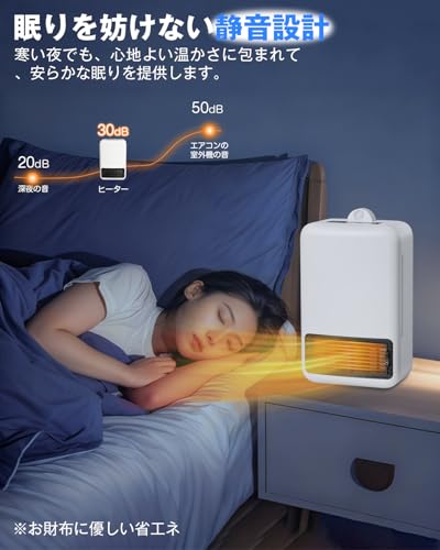 E-SHEEP セラミックファンヒーター YP2208 の商品画像 4