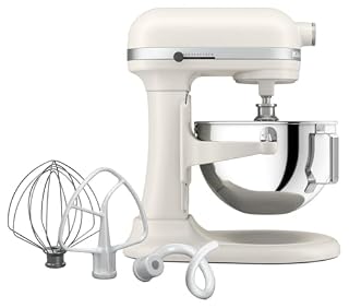 KitchenAid 5.5-Qt Bowl-Lift Stand Mixer, KSM55SXXX, Porcelain White