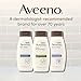 Aveeno Stress Relief Body Wash with Nourishing Oat & Lavender Scent for Sensitive Skin, Gently Cleanses & Helps You Feel Calm & Relaxed in the Shower, Soap-Free, 18 fl. oz