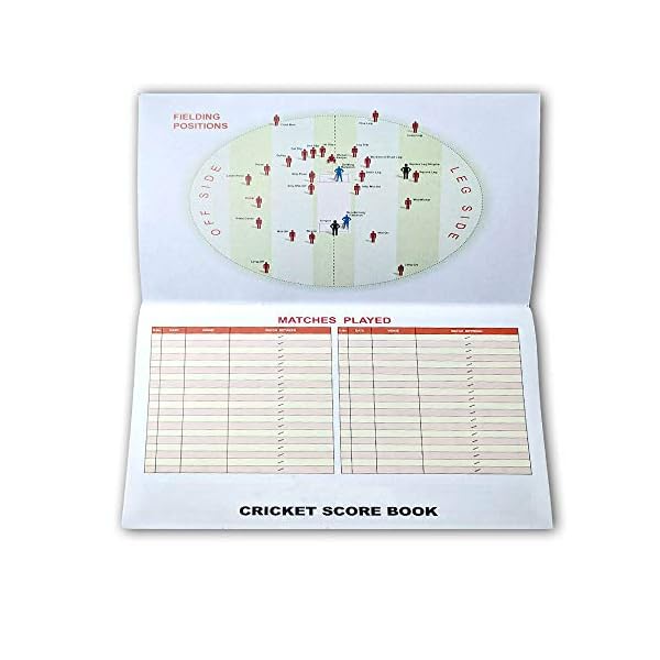 Cricket Score Book Colored with fine Paper Quality 40+2 Inning - Image 3