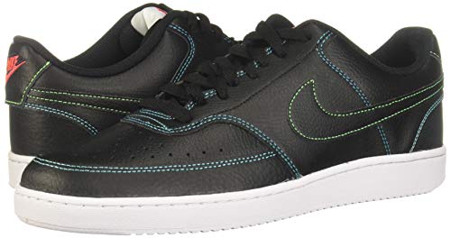 TENIS NIKE COURT VISION LOW PRETO E VERDE COR:PRETO;TAMANHO:40