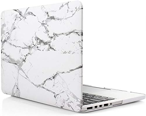 white marble macbook pro case