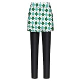 ☘ 【Design mit hoher Taille】: Diese leggings hat eine hohe taille, die bei kaltem wetter die taille und den bauch schützen kann. Gleichzeitig hat das design mit hoher taille auch die funktion des bauch- und hüftlifts, wodurch ihre kurve leicht hervorgehoben wird.