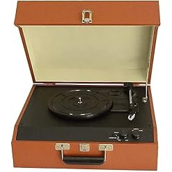 Tourne-Disque Portable Bluetooth Vintage à 3 Vitesses avec Haut-parleurs intégrés | Plateau tournant amélioré AUD - Les Beatles, Paul McCartney, John Lennon, RIngo Starr, George Harrison Tourne-Disque Portable Bluetooth Vintage à 3 Vitesses avec Haut-parleurs intégrés | Plateau tournant amélioré AUD – Image 3