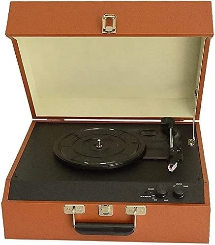 Tourne-Disque Portable Bluetooth Vintage à 3 Vitesses avec Haut-parleurs intégrés | Plateau tournant amélioré AUD - Les Beatles, Paul McCartney, John Lennon, RIngo Starr, George Harrison Tourne-Disque Portable Bluetooth Vintage à 3 Vitesses avec Haut-parleurs intégrés | Plateau tournant amélioré AUD – Image 4
